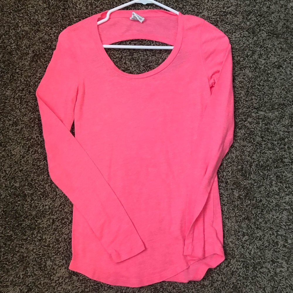 Victoria Secret pink long sleeve size xsmall